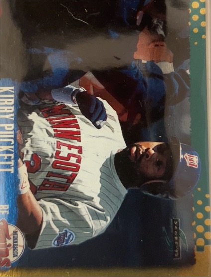 1995 Score #237 Kirby Puckett — front