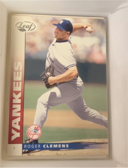 2002 Leaf #91 Roger Clemens — front