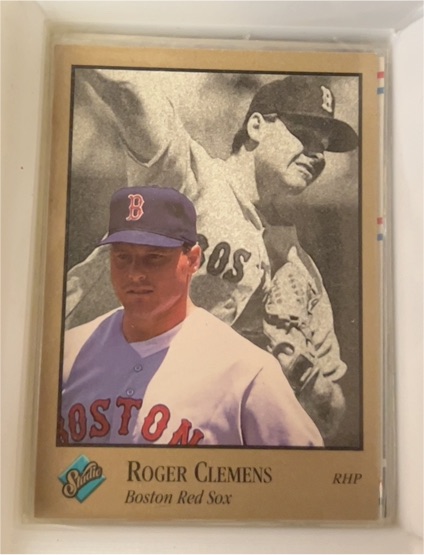 1992 Leaf Studio #132 Roger Clemens Boston Red Sox — front