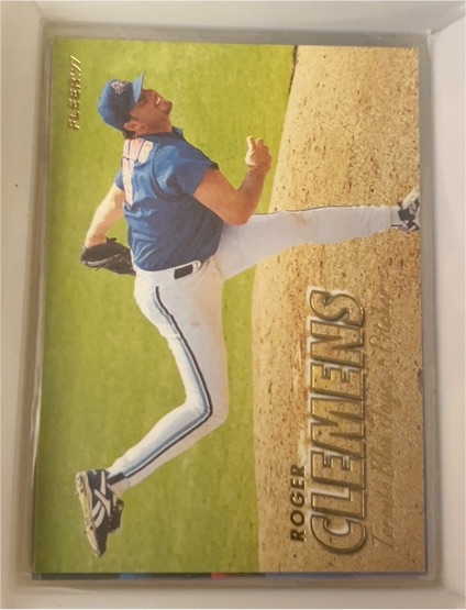 1997 Fleer #569 Roger Clemens — front