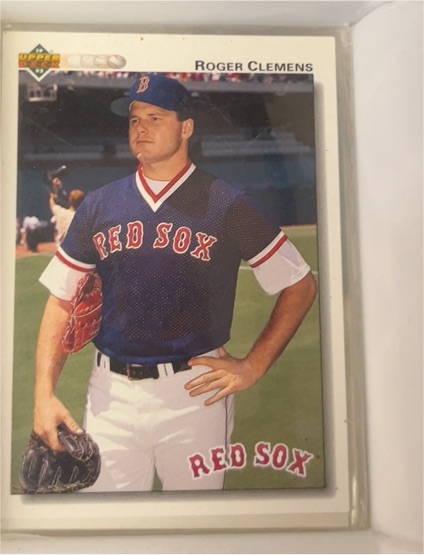 1992 Upper Deck #545 Roger Clemens — front