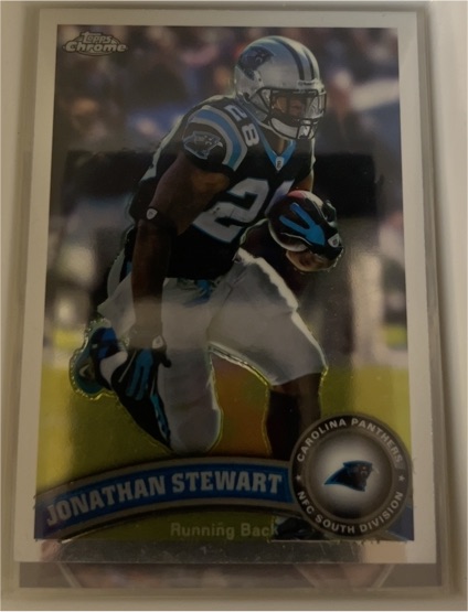 2011 Topps Chrome #183 Jonathan Stewart — front