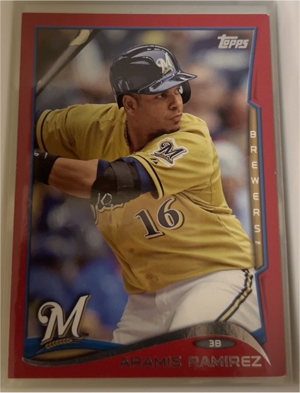 2014 Topps #560 Aramis Ramirez — front