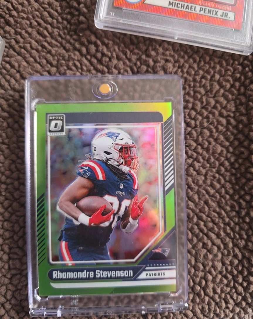 2023 Donruss Optic #231 Rhamondre Stevenson — front