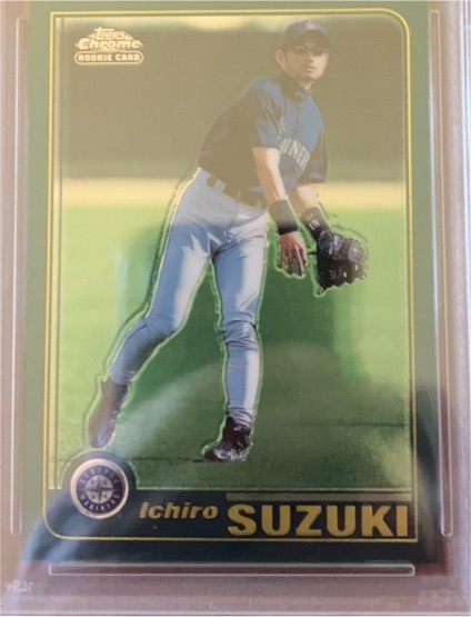 2001 Topps Chrome #726 Ichiro Suzuki — front