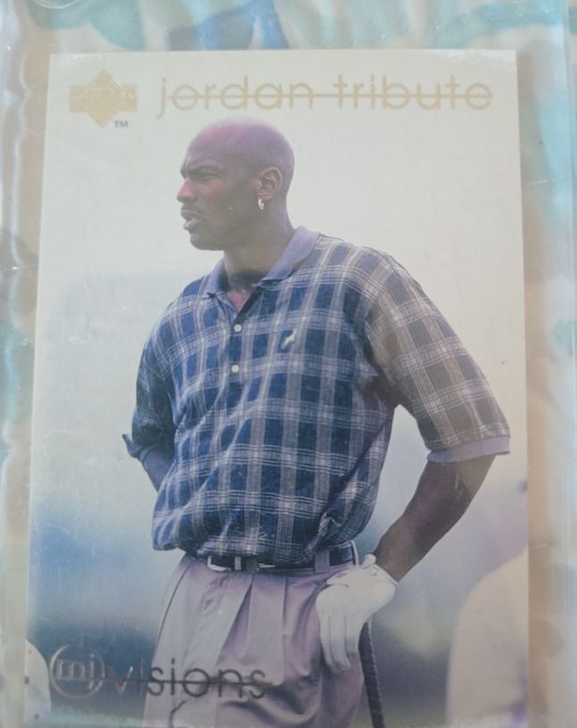1997-98 Upper Deck Michael Jordan Tribute #MJ15 Michael Jordan — front