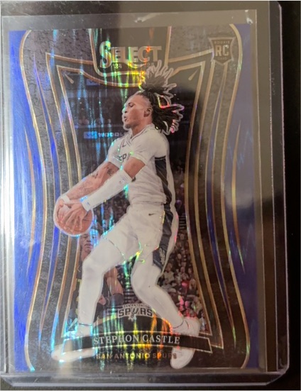 2024-25 Panini Select #72 Stephon Castle RC — front