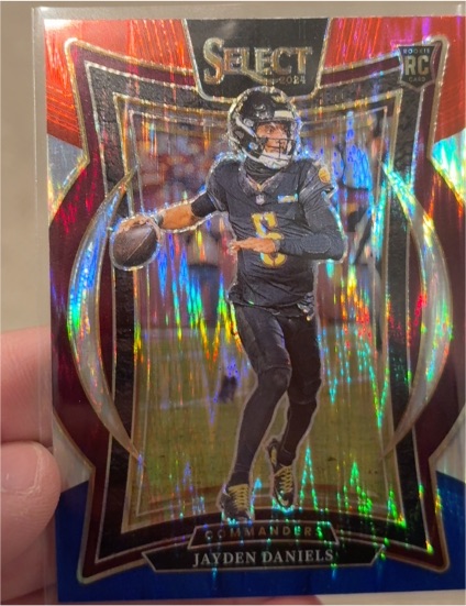 2024 Panini Select #26 Jayden Daniels — front