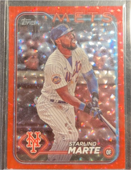 2024 Topps Series 1 #317 Starling Marte — front