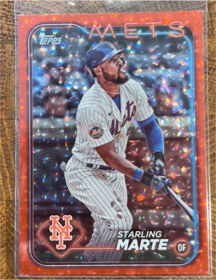 2024 Topps Series 1 #317 Starling Marte — front