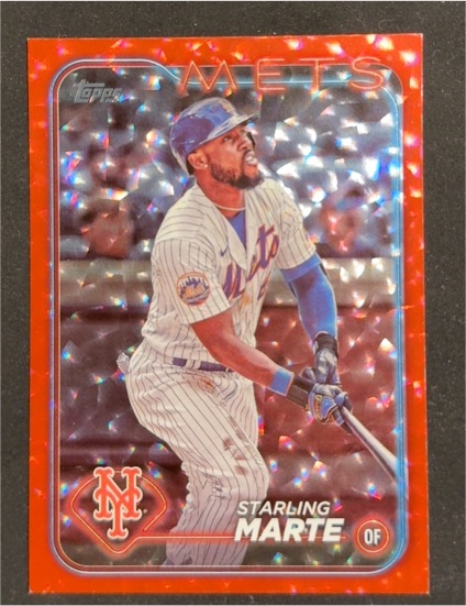 2024 Topps Series 1 #317 Starling Marte — front