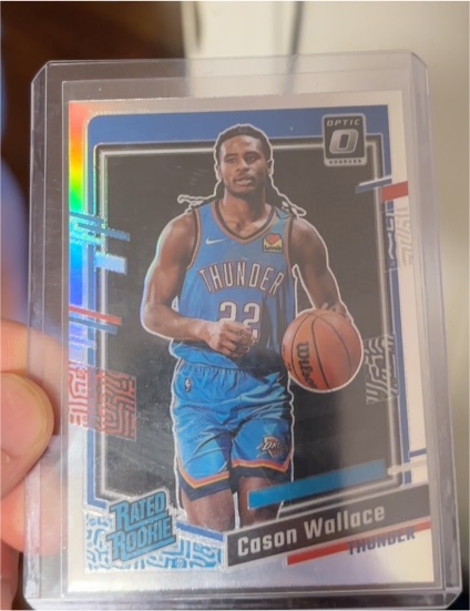 2023-24 Panini Donruss Optic #218 Cason Wallace — front