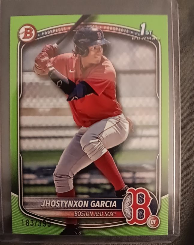 2025 Bowman #BP-43 Jhostynxon Garcia — front