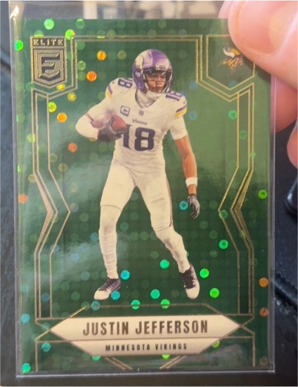 2025 Panini Donruss Elite #18 Justin Jefferson — front