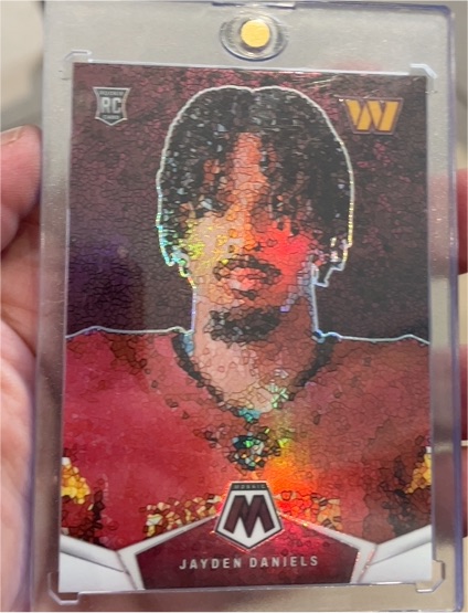 2024 Panini Mosaic Micro Mosaic #MM-JDS Jayden Daniels — front