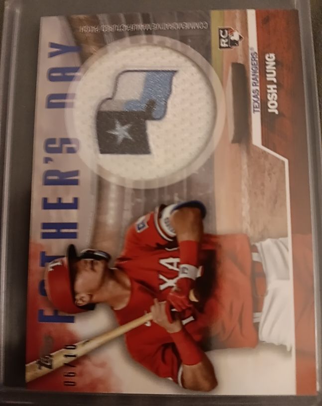 2023 Topps Father's Day Commemorative Team Patch #FD-JJ Josh Jung — front
