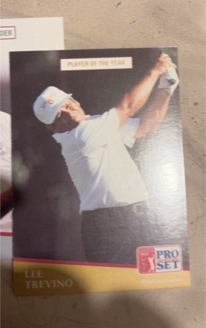 1991 Pro Set PGA Tour #285 Lee Trevino — front