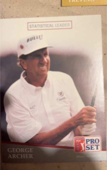 1991 Pro Set PGA Tour #281 George Archer — front