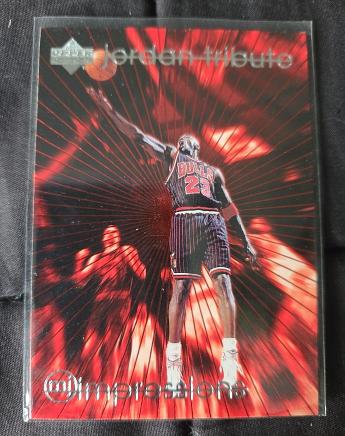 1997-98 Upper Deck Michael Jordan Tribute #MJ39 Michael Jordan — front