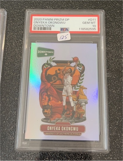 2020 Panini Prizm DP #D11 Onyeka Okongwu Downtown — front