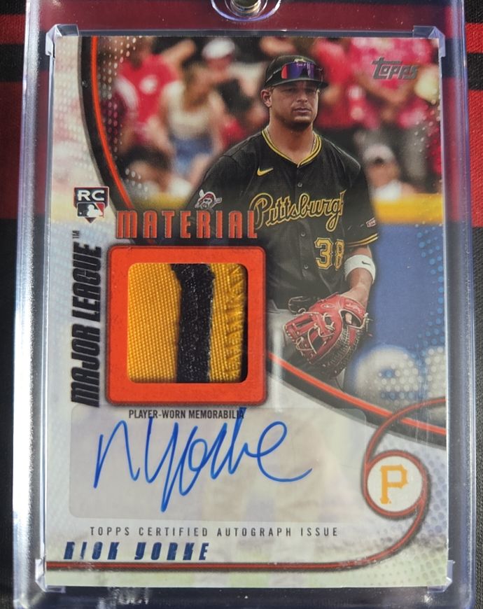 2025 Topps Series 2 Major League Material #MLMA2-NY Nick Yorke — front