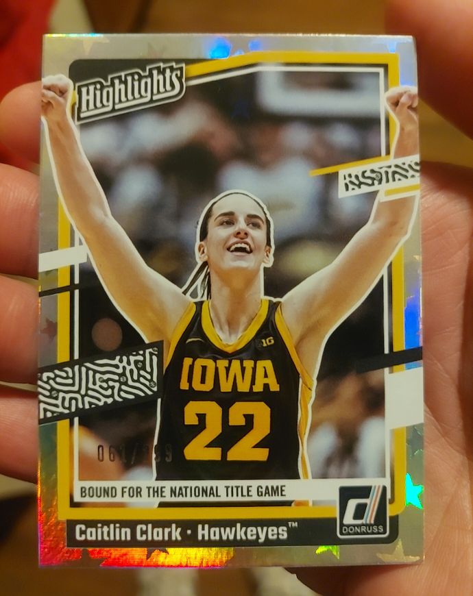 2024 Panini Donruss Caitlin Clark Collection #H9 Highlights — front