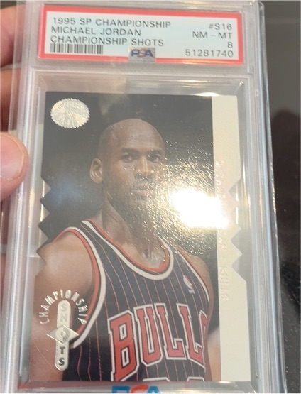 1995 SP Championship Shots #S16 Michael Jordan — front