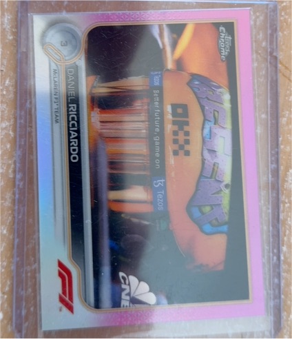 2022 Topps Chrome Formula 1 #40 Daniel Ricciardo — front