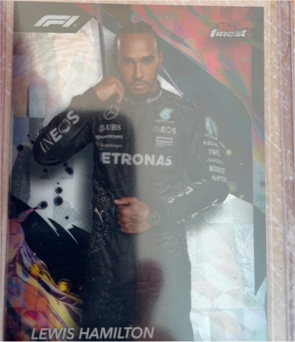 2024 Topps Finest Formula 1 #189 Lewis Hamilton — front
