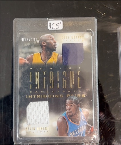 2013 Panini Intrigue Intriguing Pairs #013/199 Kobe Bryant Kevin Durant — front