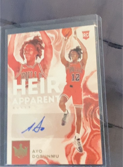 2021-22 Panini Court Kings #114 Ayo Dosunmu — front