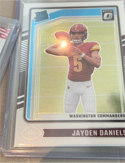 2024 Panini Donruss Optic #248 Jayden Daniels — front