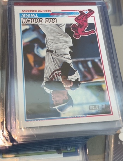 2025 Topps Heritage #76 Rod Carew — front