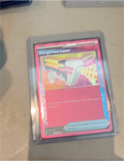 2023 Pokémon Shrouded Fable #058 Dangerous Laser — front