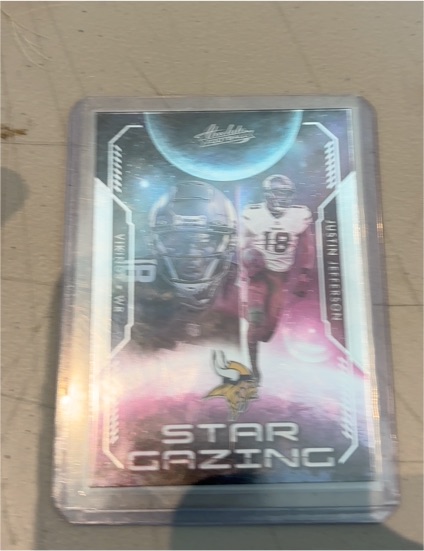 2023 Panini Absolute - Star Gazing #SG-13 Justin Jefferson — front