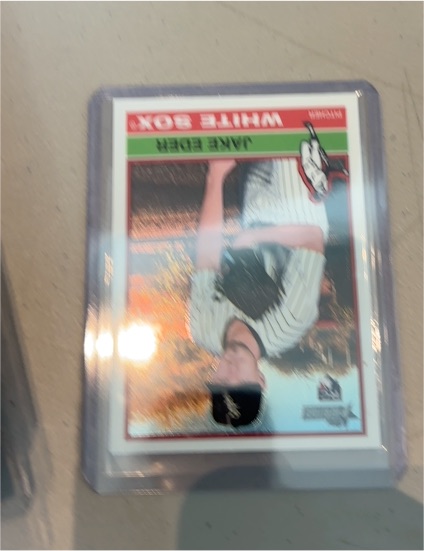 2022 Donruss Jake Eder White Sox — front