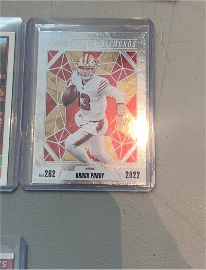 2024 Panini Absolute Draft Diamonds #DD-BPY Brock Purdy — front