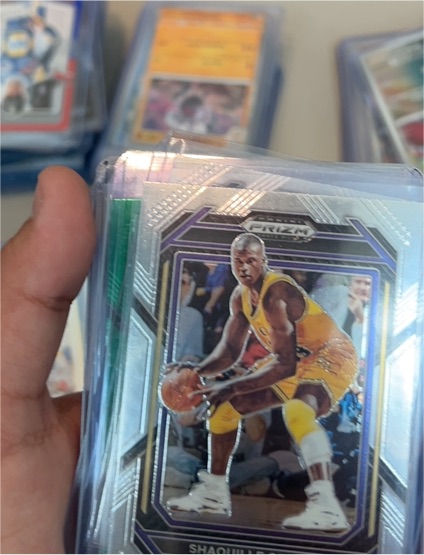 2023 Panini Prizm Draft Picks #92 Shaquille O'Neal Purple Wave Prizm — front