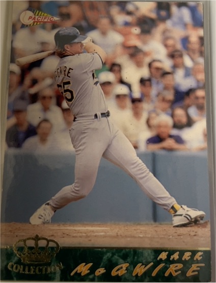 1994 Pacific Crown Collection #456 Mark McGwire — front
