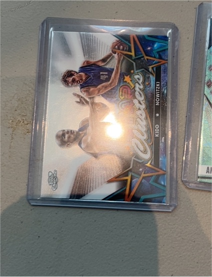 2023-24 Topps Chrome Cosmic #SC-10 Jason Kidd / Dirk Nowitzki — front