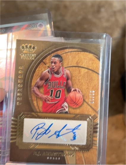 2023-24 Panini Crown Royale Bobby Portis Treasured Autographs #TA-BP — front