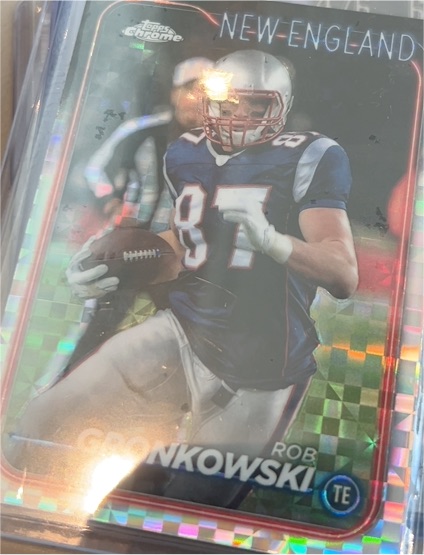 2024 Topps Chrome #121 Rob Gronkowski — front