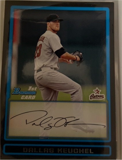 2009 Bowman Draft Picks & Prospects #BDPP69 Dallas Keuchel — front