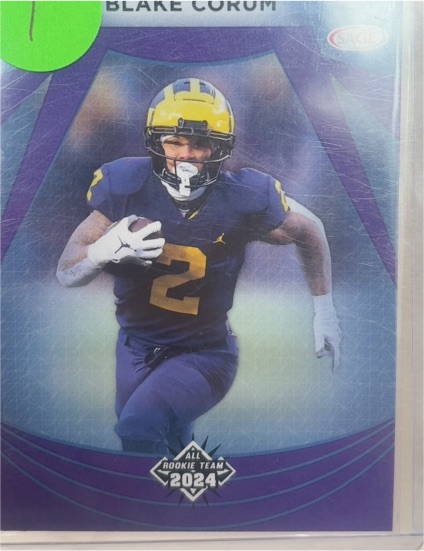 2024 Sage All Rookie Team #115 Blake Corum — front