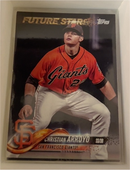 2018 Topps #249 Christian Arroyo — front