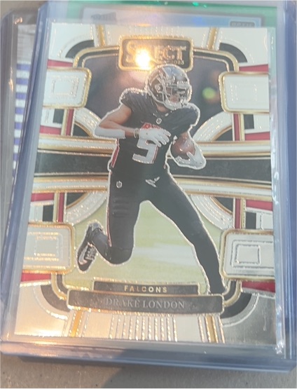2023 Panini Select #6 Drake London Atlanta Falcons — front