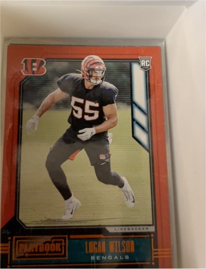 2020 Panini Playbook #55 Logan Wilson — front