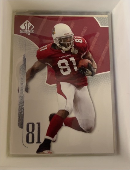 2008 SP Authentic #81 Anquan Boldin — front