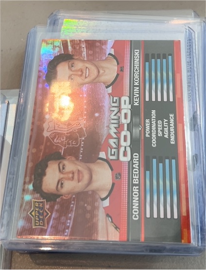 2024-25 Upper Deck Gaming Co-op #CGO-6 Connor Bedard / Kevin Korchinski — front