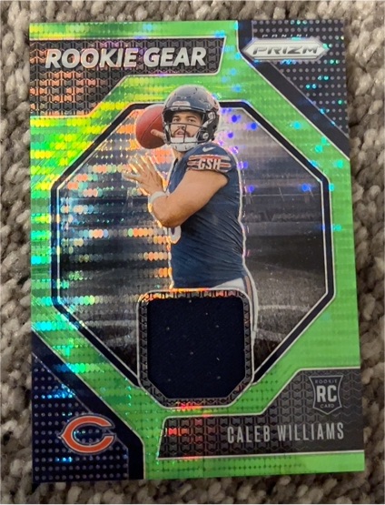 2024 Panini Prizm #RG-CWS Caleb Williams Rookie Gear — front
